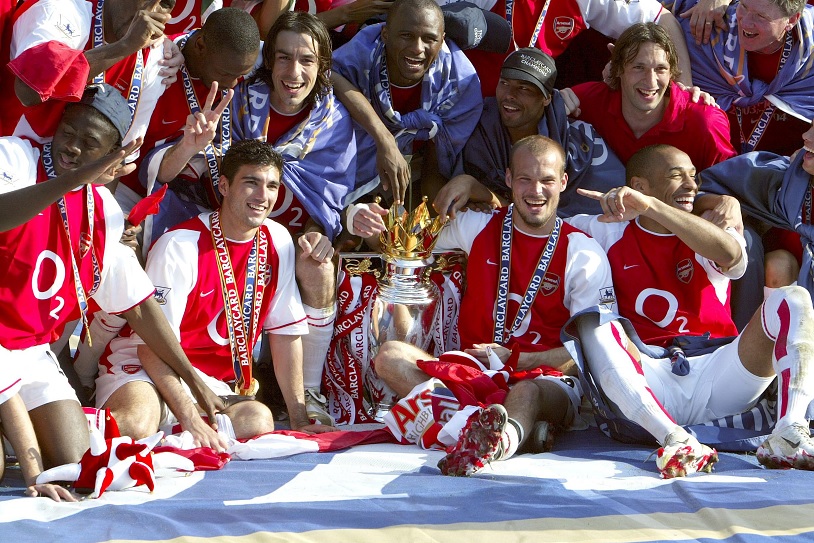 Arsenal 3 lần vô địch Ngoại hạng Anh