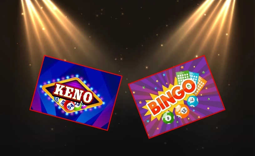 Keno và Bingo mang nhiều nét tương đồng