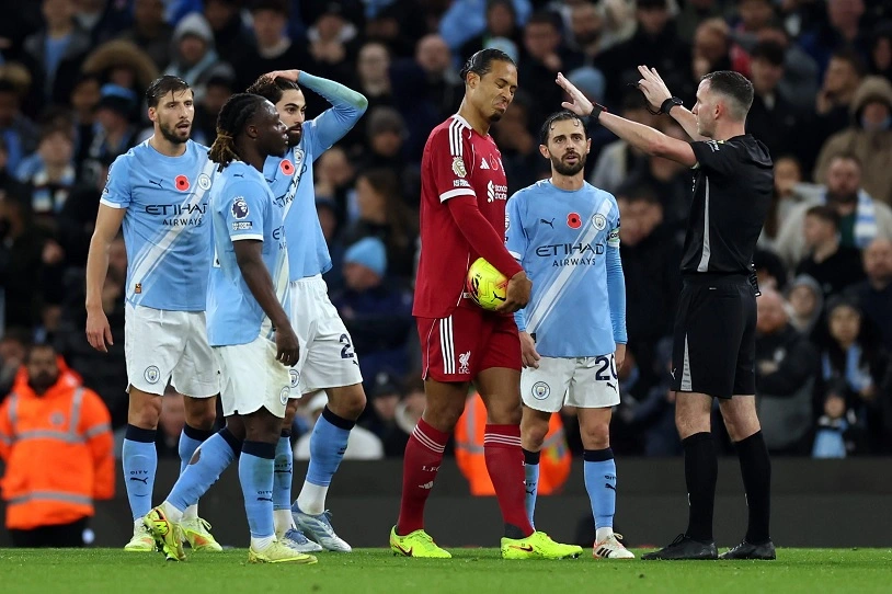 Man City hạ Liverpool trên sân nhà