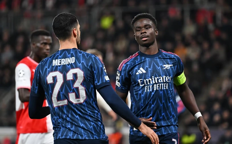 Kết quả Slavia Praha vs Arsenal: Lại là chiến thắng Arsenal hoàn thành nhiệm vụ trước Slavia Praha